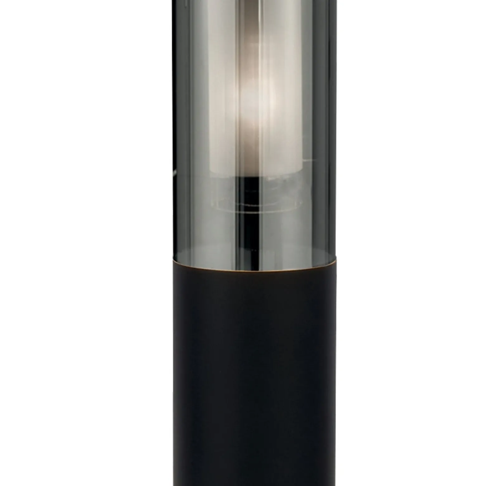 Batton-pollarivalaisin, IP44, musta, korkeus 45 cm, metallia