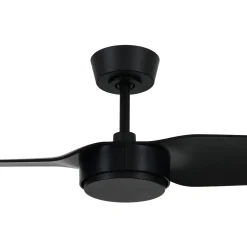 Beacon kattotuuletin Condor musta DC hiljainen Ø 137 cm