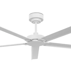 Beacon kattotuuletin Monza valkoinen DC hiljainen Ø 152 cm IP55