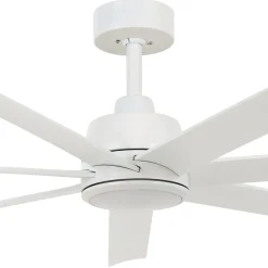 Beacon kattotuuletin valolla Atlanta valkoinen 142 cm hiljainen