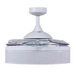 Beacon kattotuulettimen valo Fanaway Fraser valkoinen/selkeä hiljainen