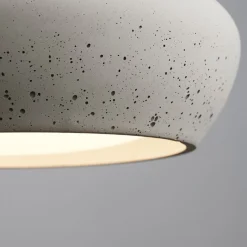 Beacon-kattovalaisin Fjord, vaaleanharmaa, kipsi, halkaisija 28 cm, GX53