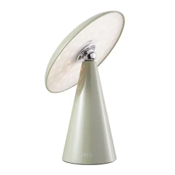 Beacon LED-akkukäyttöinen pöytävalaisin Kinoko, vihreä, 27 cm, CCT