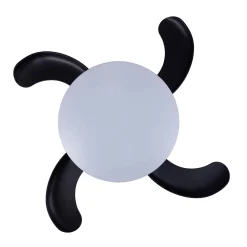 Beacon LED-kattotuuletin Fanaway Orbit musta 91 cm hiljainen