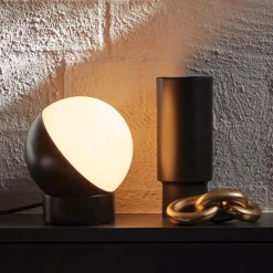 Beacon pöytävalaisin Mikoh, mustaa metallia, lasia