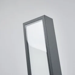 BEGA 77246K3 pylväsvalo kulm. graf. 3000K 1puolin.