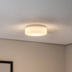 BEGA LED-kattovalaisin 50040P K3 Sensor, Ø 25 cm valkoinen muovi