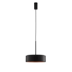 BEGA LED-ripustusvalaisin Studio Line Ø 36 cm musta-kupari DALI DALI