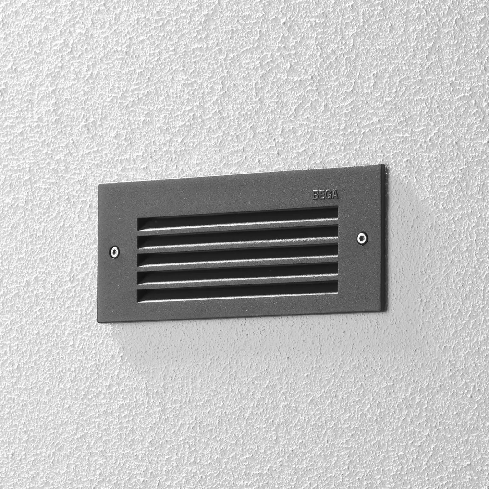 BEGA 33017 LED seinään upotettava 3000K grafiitti 17 cm