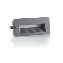 BEGA 33053 LED-seinäuppovalo 3000K grafiitti 17 cm