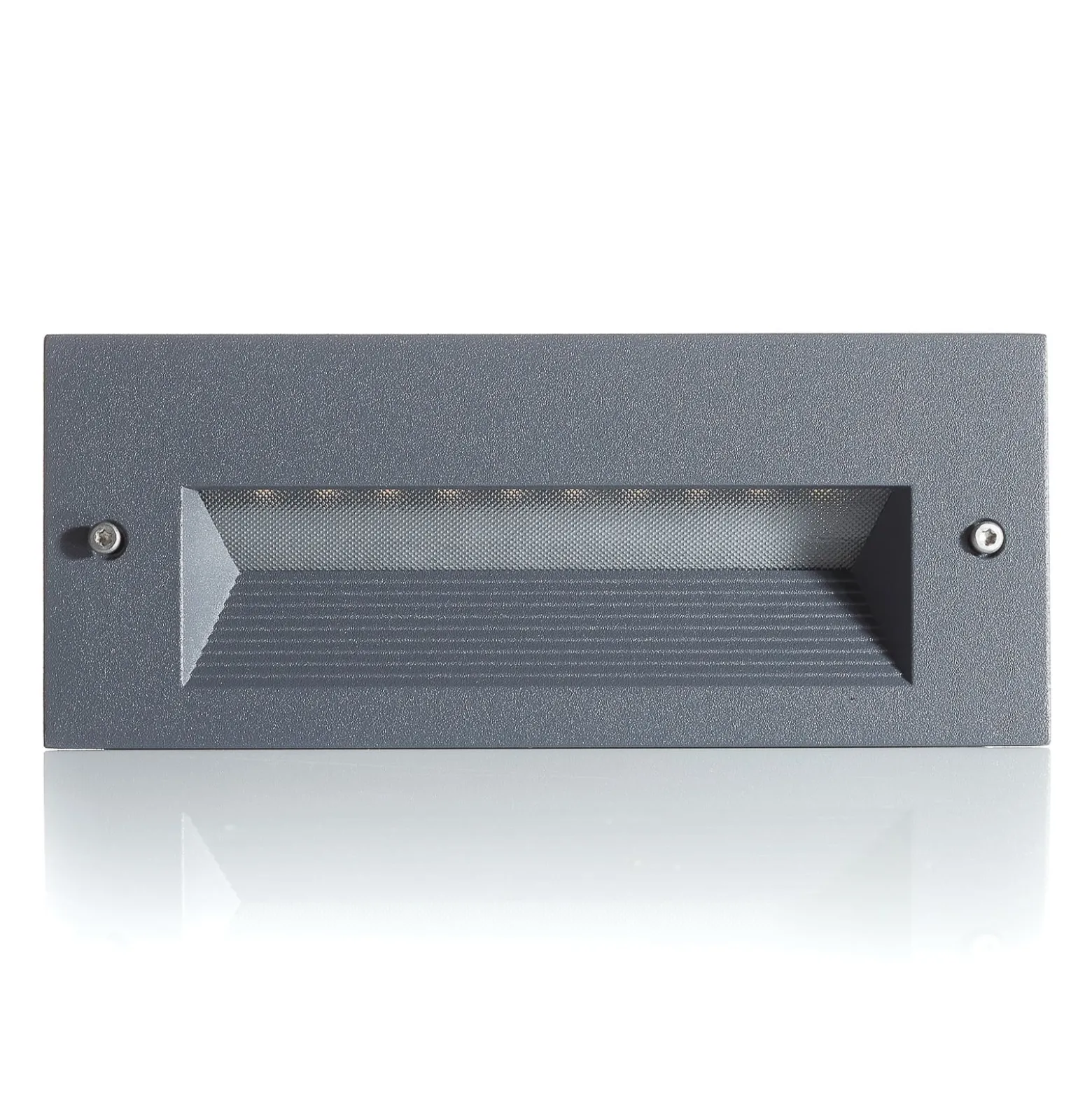 BEGA 33053 LED-seinäuppovalo 3000K grafiitti 17 cm