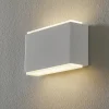 BEGA 23015 LED-seinävalaisin 3000K 18cm valkoinen 1,260lm