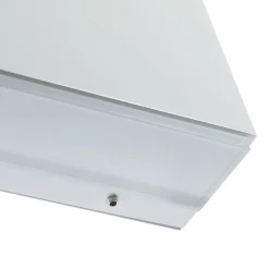 BEGA 23015 LED-seinävalaisin 3000K 18cm valkoinen 1,260lm