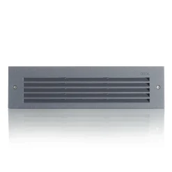 BEGA LED upotettava seinävalaisin harmaa leveys 26 cm CCT kytkin
