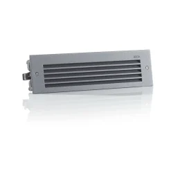 BEGA LED upotettava seinävalaisin harmaa leveys 26 cm CCT kytkin