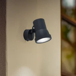 BEGA LED-valonheitin 84951 K3, on/off, grafiitti, valettu alumiini