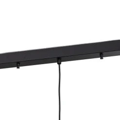 Berceste riippuvalaisin, musta, 3-lamppuinen, pituus 140 cm