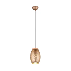 Bidar riippuvalaisin, Ø 15 cm, kahvinruskea, metallia