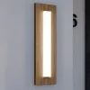Bitetto LED-ulkoseinävalaisin, muovia, puun näköinen