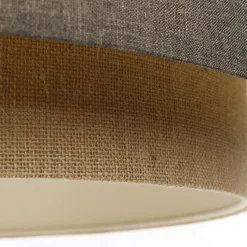 Boho Elegant-riippuvalaisin, ruskea/beige/cream, Ø 60cm, tekstiili