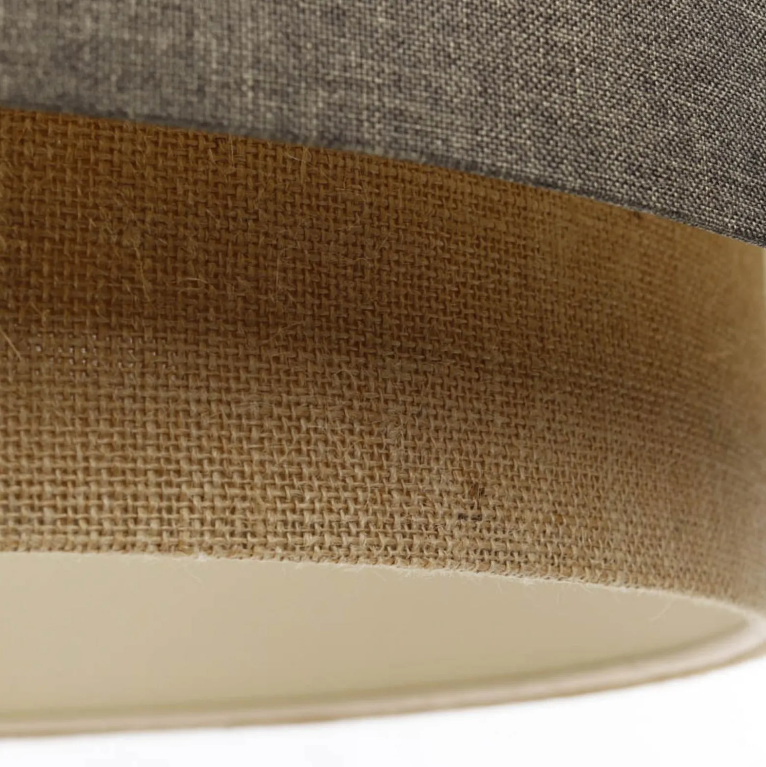 Boho Elegant-riippuvalaisin, ruskea/beige/cream, Ø 60cm, tekstiili