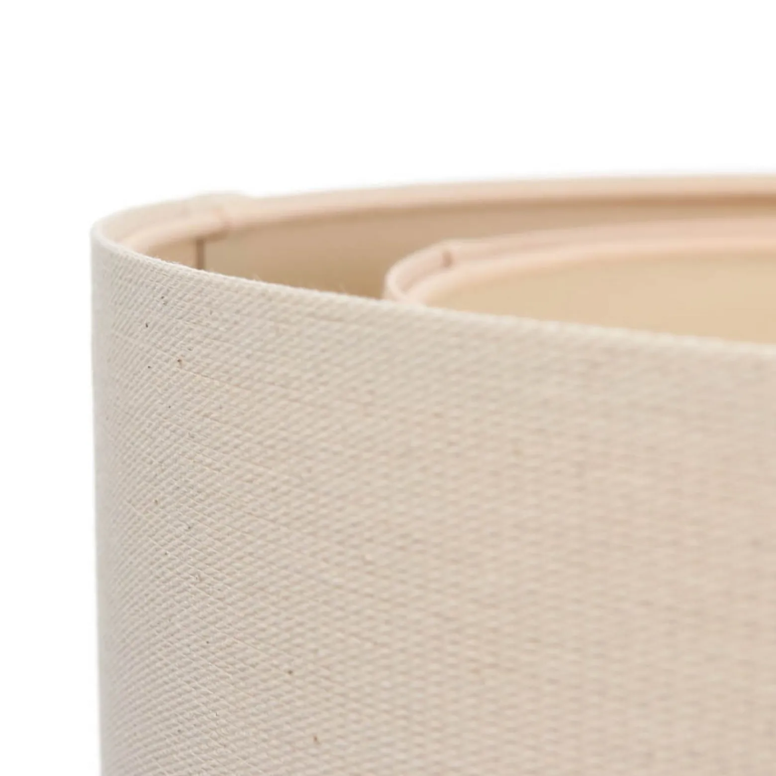 Boho-riippuvalaisin, kerma/beige, Ø 50 cm, korkeus 20 cm, juutti