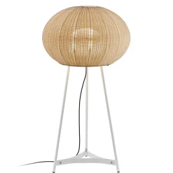 Bover lattiavalaisin Garota, valkoinen/norsunluun värinen, korkeus 133 cm