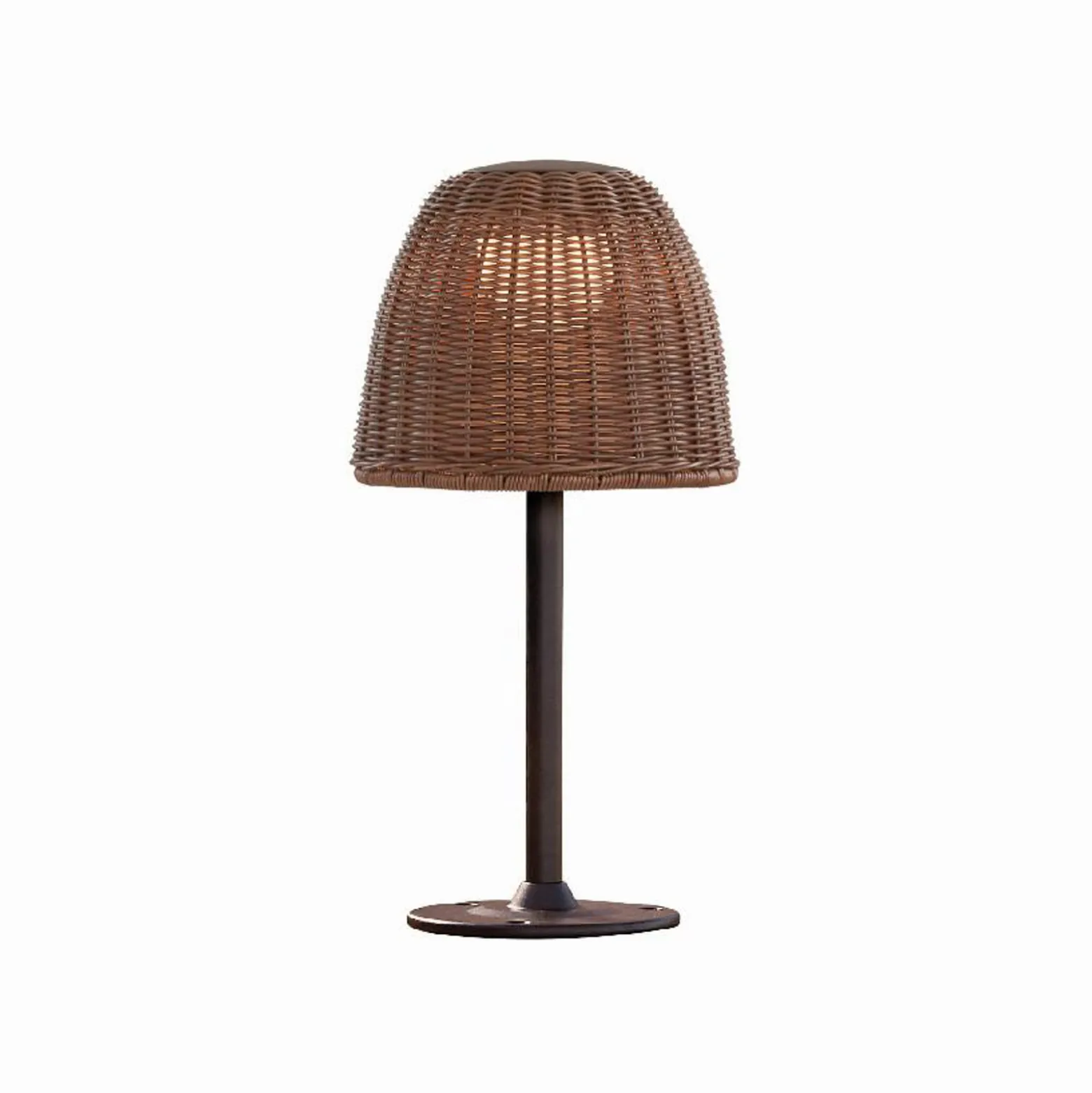 Bover LED-jalustavalaisin Atticus, korkeus 40 cm, grafiitinruskea/ruskea