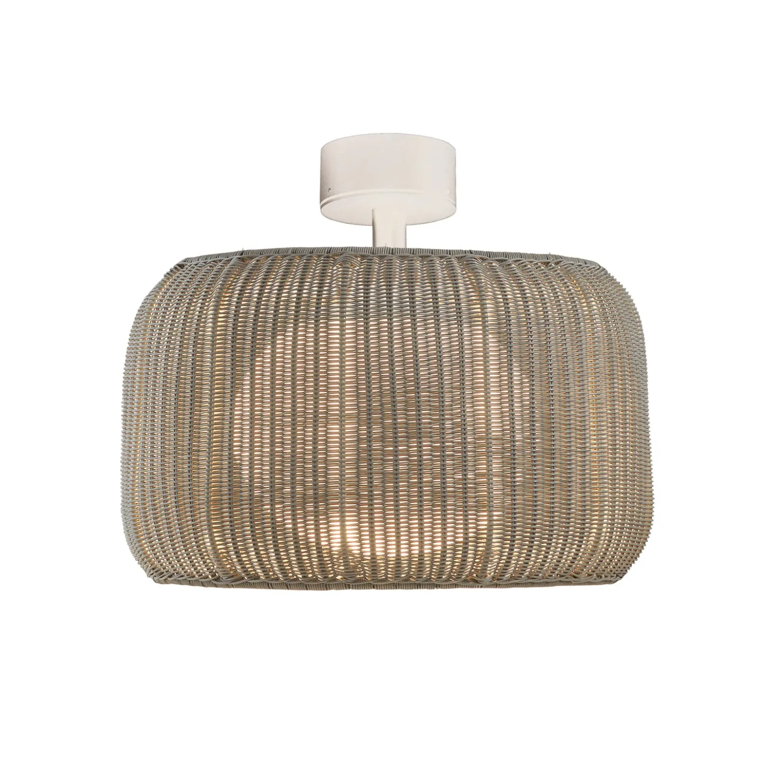 Bover LED-kattovalaisin Fora, luonnonvalkoinen/beige, Ø 50 cm