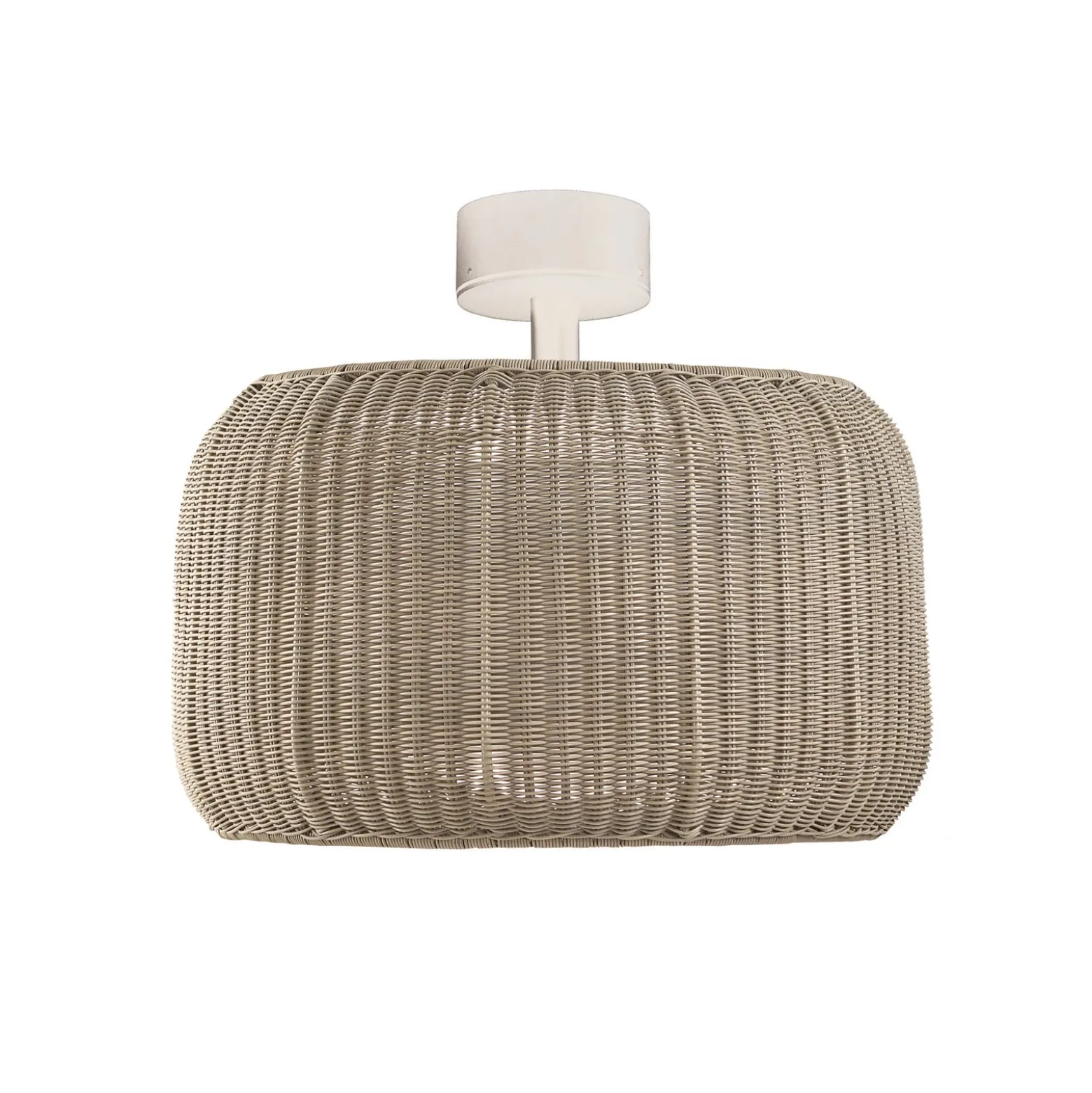 Bover LED-kattovalaisin Fora, luonnonvalkoinen/beige, Ø 50 cm