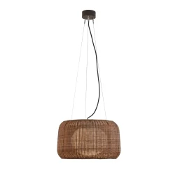 Bover LED-riippuvalaisin Fora S, grafiitinruskea/ruskeaØ 50 cm