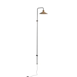 Bover Platet A05-LED-seinävalo, himmennin messinki