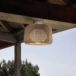 Bover ulkokattovalaisin Fora, luonnonvalkoinen/beige, Ø 50 cm