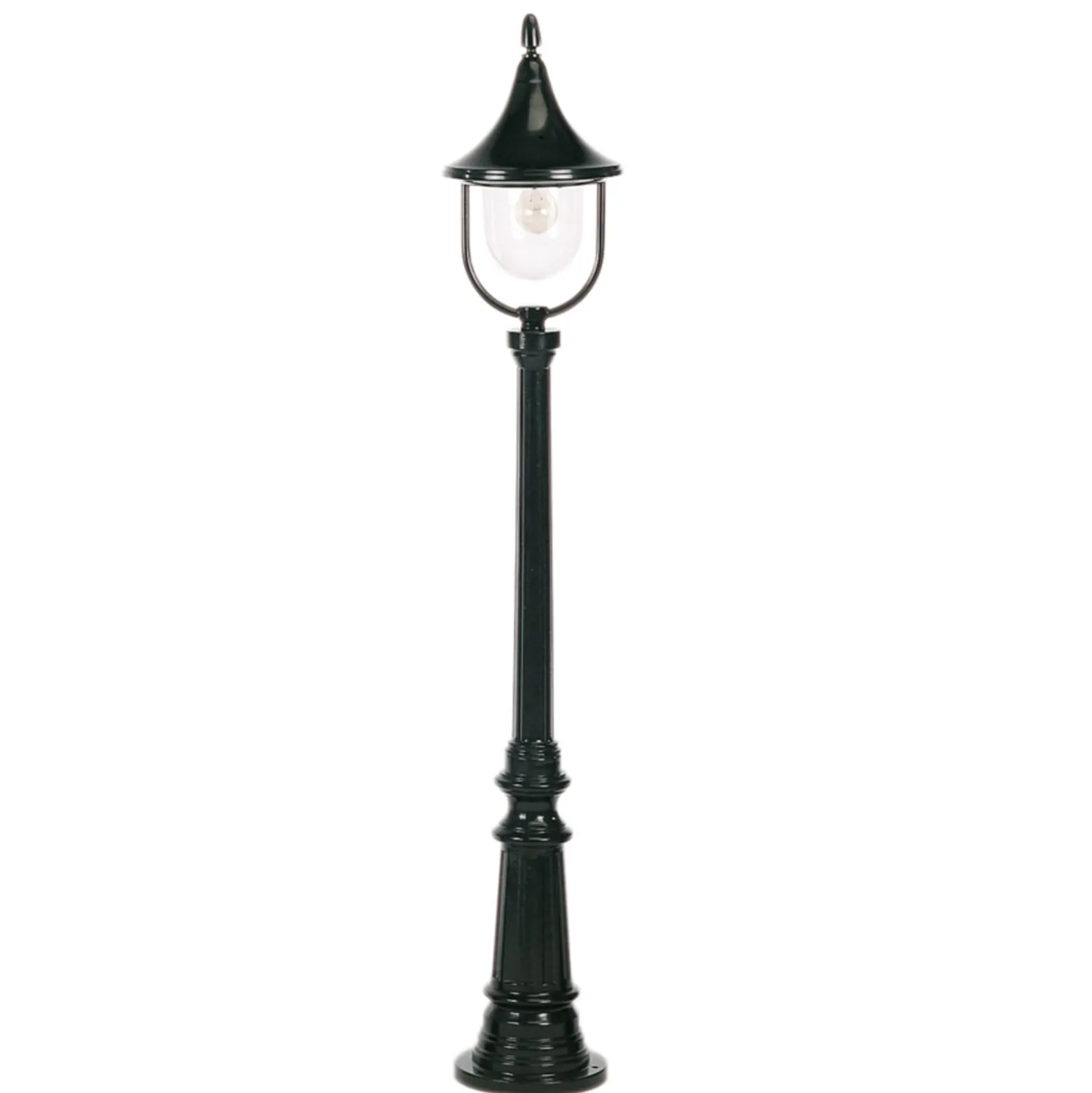 Brescia pylväsvalaisin, 148 cm, musta