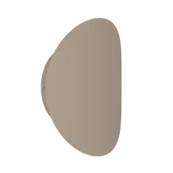 Briale-LED-ulkoseinävalaisin, hiekanvärinen, korkeus 20 cm, metallia