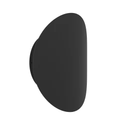 Briale-LED-ulkoseinävalaisin, musta, korkeus 20 cm, metalli, CCT