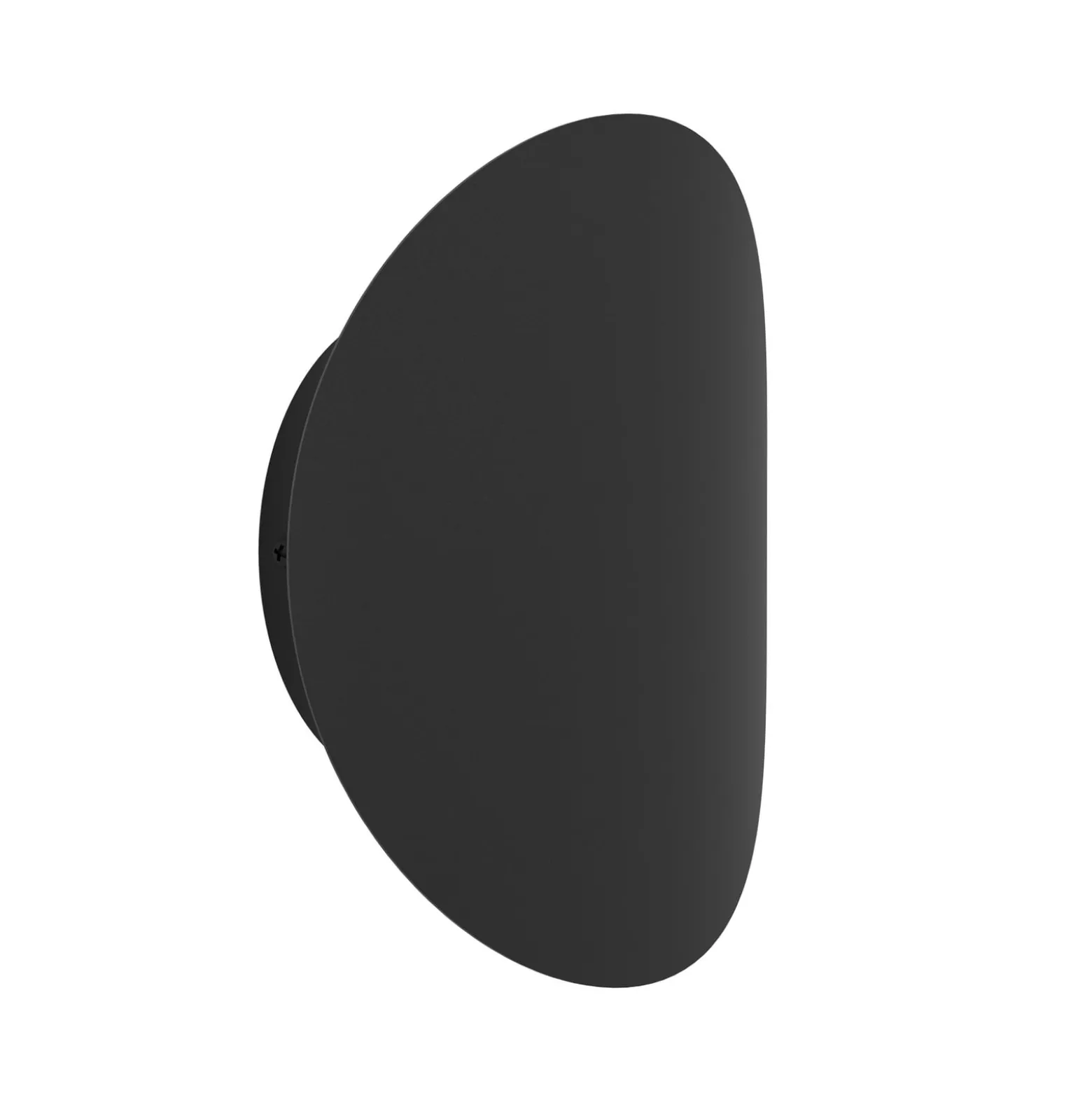 Briale-LED-ulkoseinävalaisin, musta, korkeus 20 cm, metalli, CCT