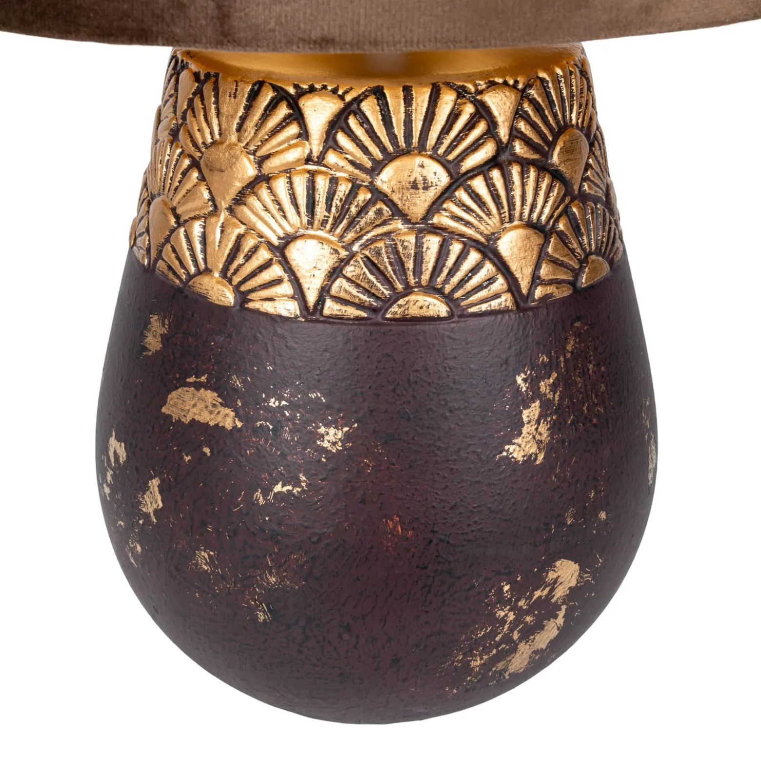 Bronco pöytävalaisin, tupakka, keramiikka/keinonahka, korkeus 39 cm