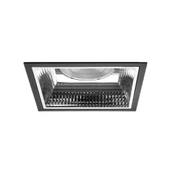 BRUMBERG Apollo Maxi fasettihiottu, kulmikas, 3000 K, musta