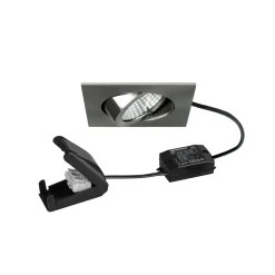 BRUMBERG BB05 LED upotettava valonheitin on/off liitäntärasia matta