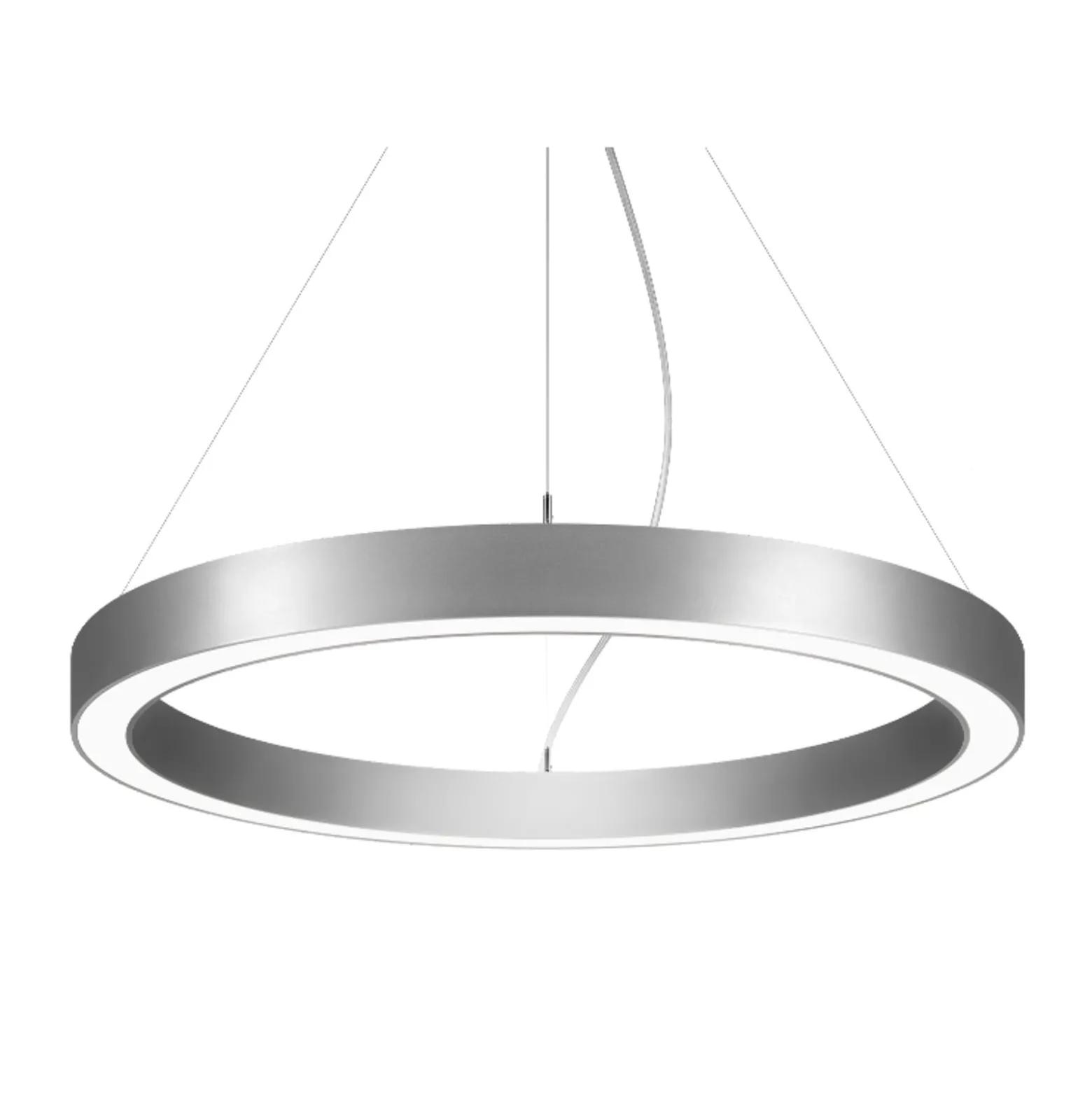 BRUMBERG Biro Circle Ring10 Ø 45 cm ylös/alas CA hopea 3000 K