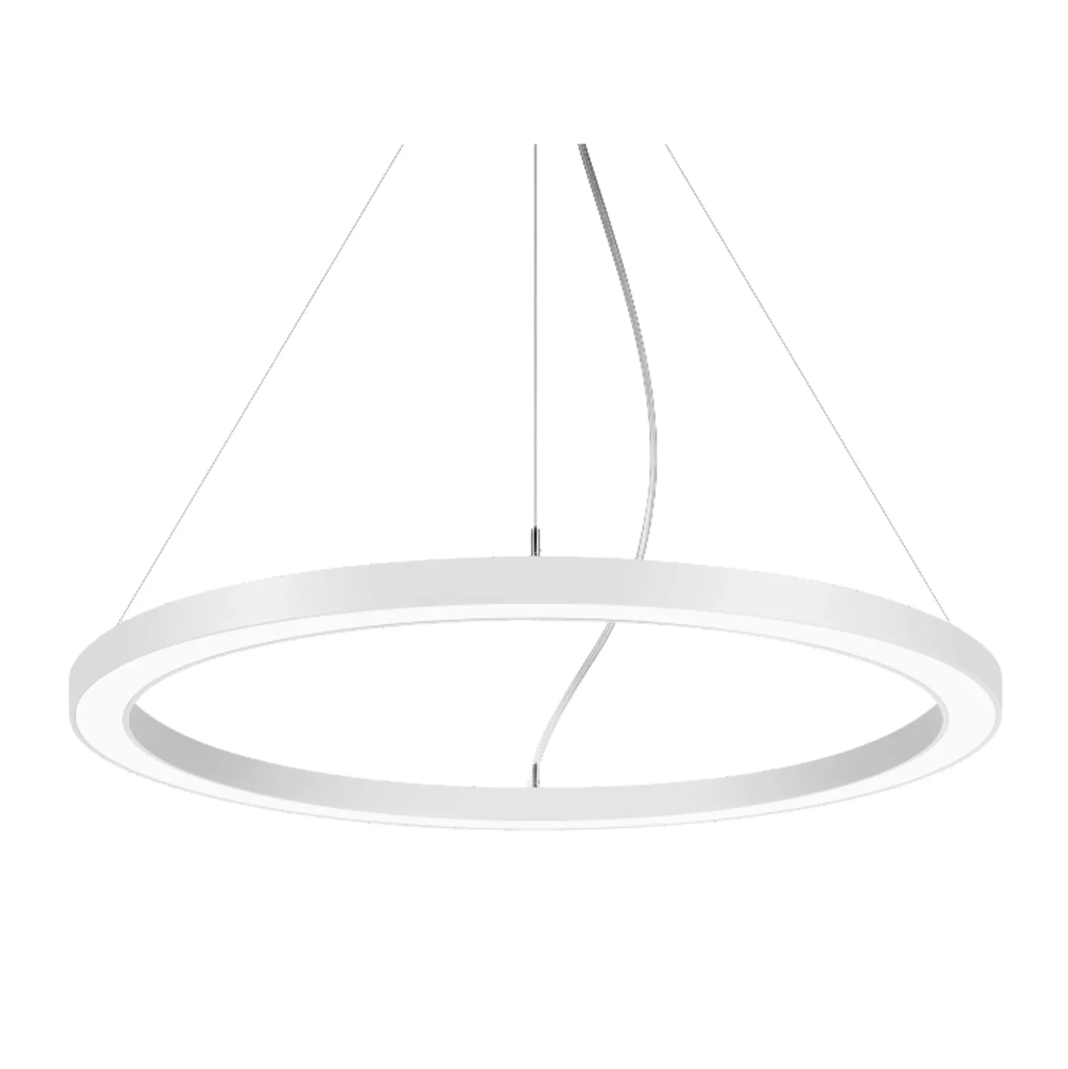 BRUMBERG Biro Circle Ring5 Ø 45cm ylös/alas CASAMBI valkoinen 4000K