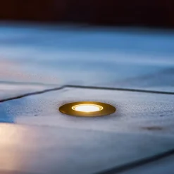 BRUMBERG Hybride Flat LED upotettu lattiavalaisin, 11cm