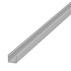 BRUMBERG One LED pinta-asennusprofiili, alumiini, korkea, 3 metriä