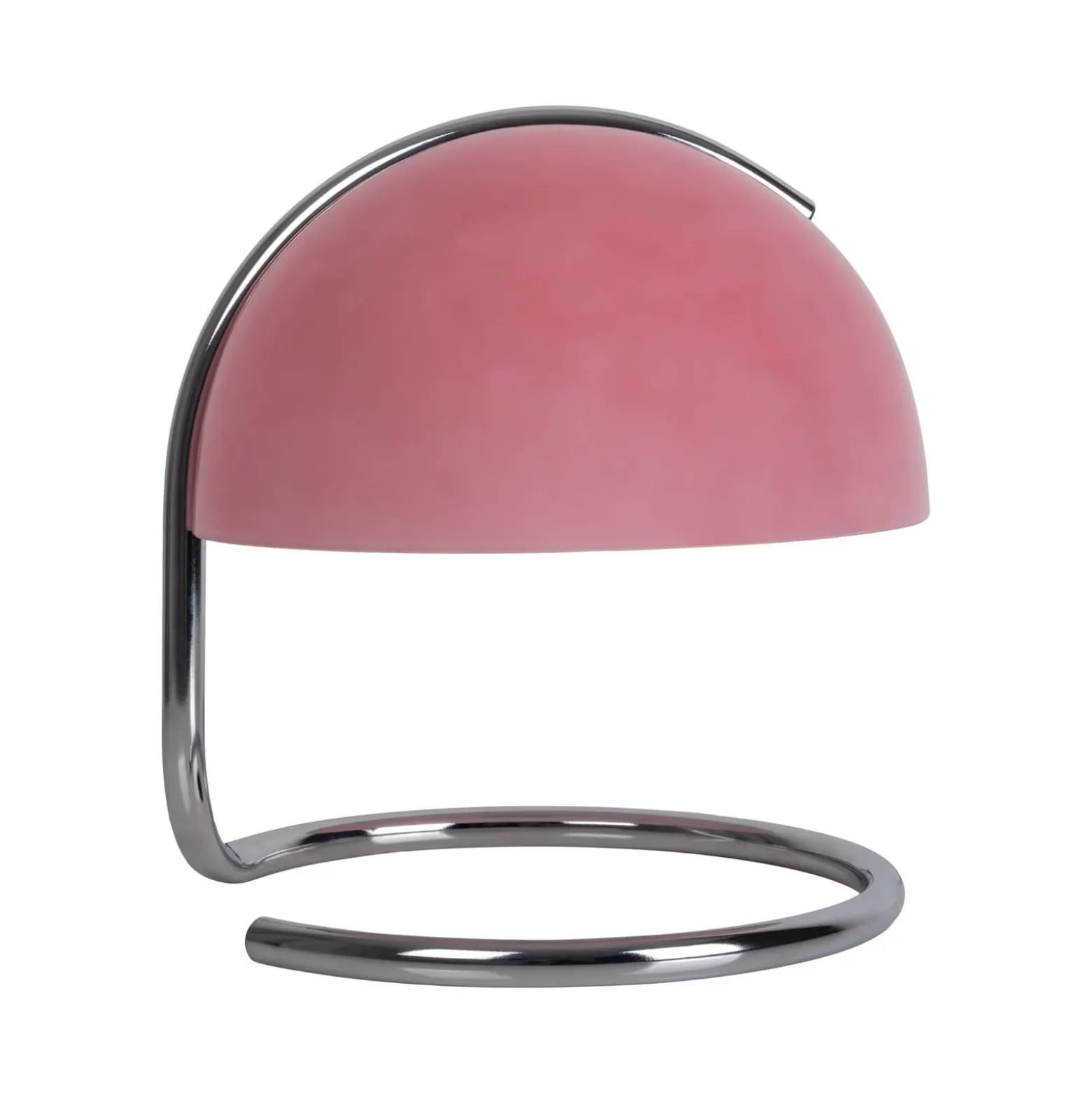 Burano pöytävalaisin, vaaleanpunainen, korkeus 25 cm, lasi/metalli, E27