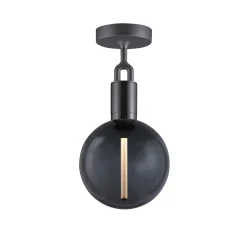 Buster + Punch haarukoitu Gunmetal/lasi savustettu Ø 20cm