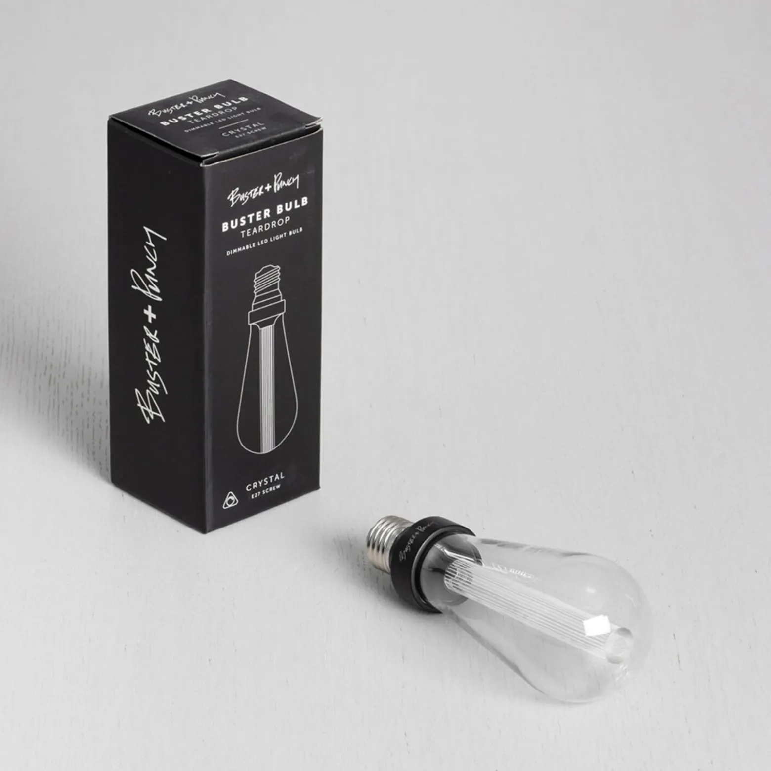 Buster + Punch Teardrop LED-lamppu E27 3,5 W 2 500 K