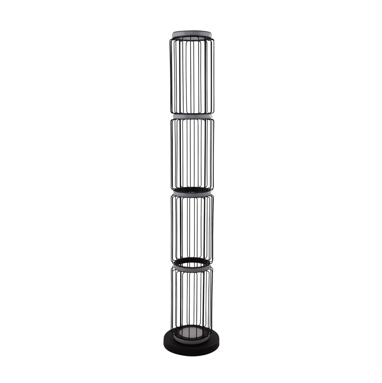 Cage-LED-lattiavalo, ristikkomuotoilu