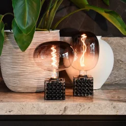 Calex Boden LED-globe E27 5W filamentti harmaa