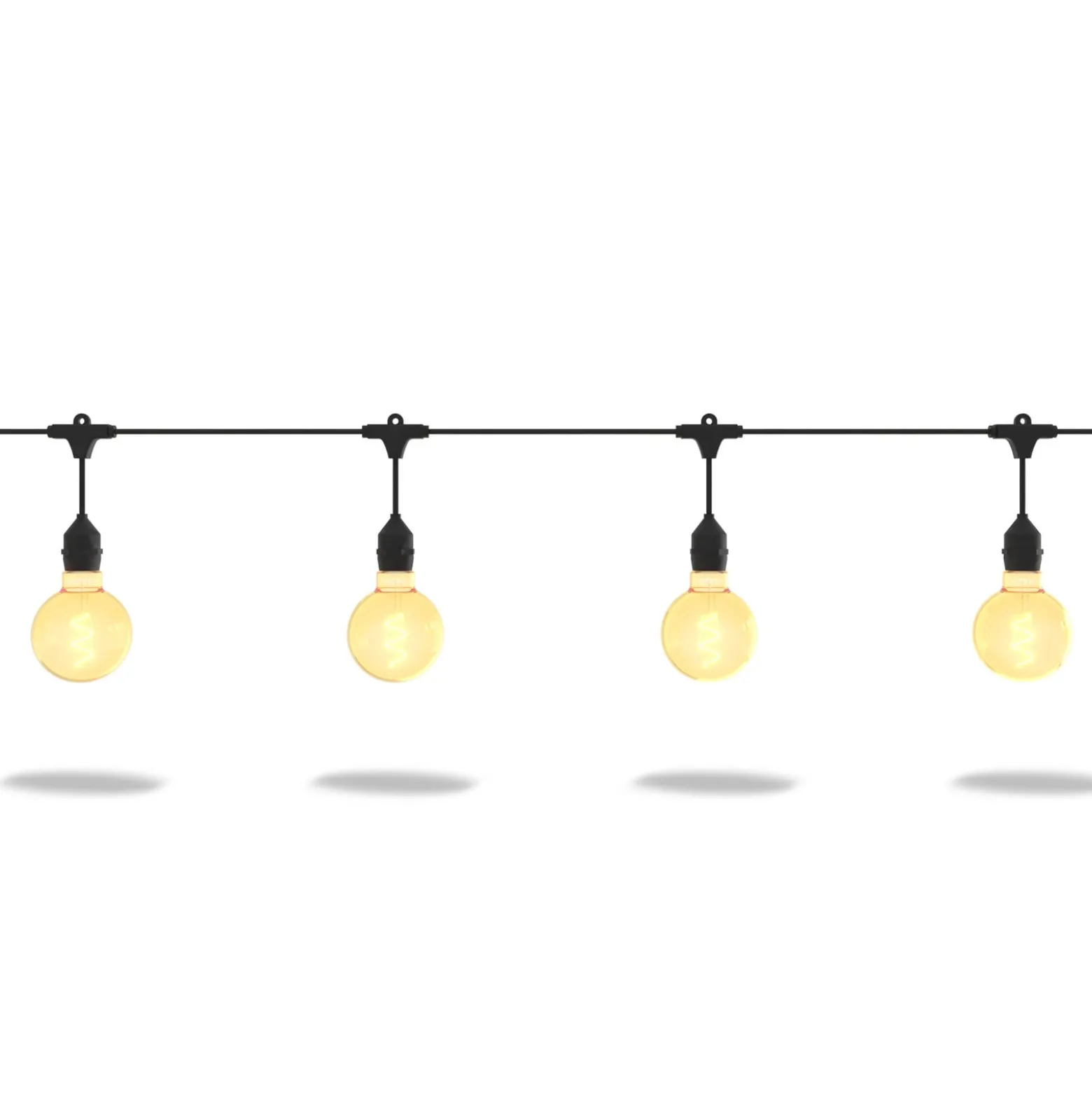 Calex LED-valoketju Vista XL pituus 10 m IP44 kaukosäädin